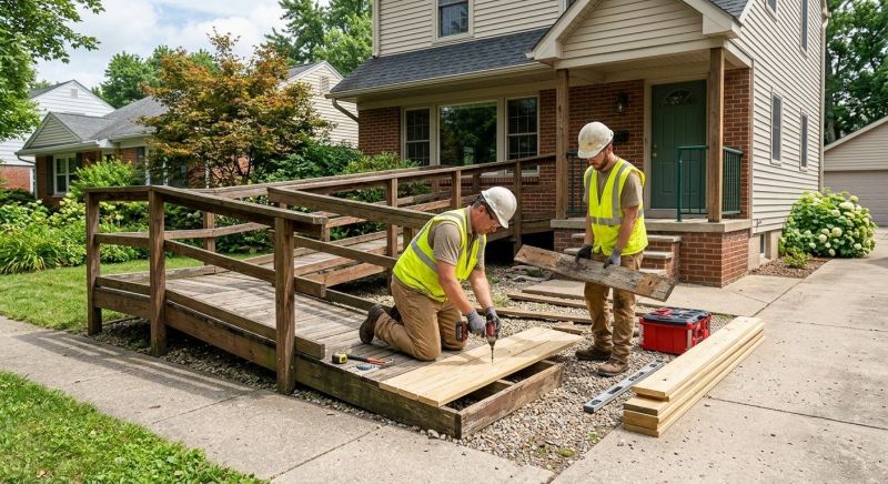 Disability Ramp Repair in Wilmington, NC