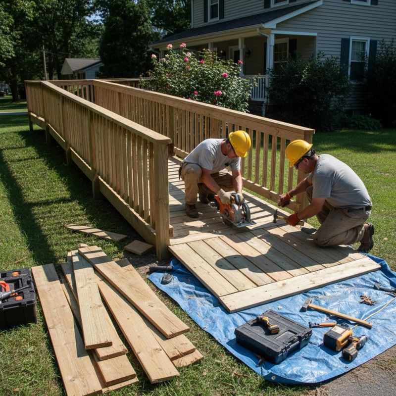 Handicap Ramp Repair in Kansas City, KS
